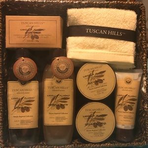 Vanilla Almond Bath Set